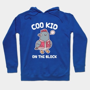 Pigeon In Varsity Jacket Coo Kid On The Block Funny Hoodie